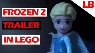 FROZEN 2 TEASER TRAILER RECREATED IN LEGO STOP MOTION ANIMATION - GREAT LEGO ANIMATIONS