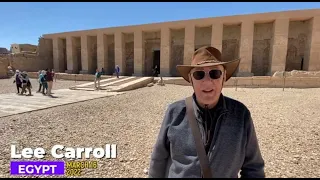 Lee Carroll in Abydos, The Place Where Egypt Began!