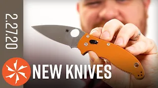 New Knives for the Week of February 27th, 2020 Just In at KnifeCenter.com