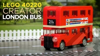 LEGO Creator 40220 - London Bus (2016) - Stop Motion Build