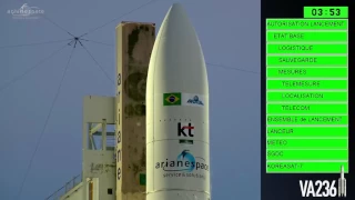 Arianespace Flight VA236   SGDC and KOREASAT 7