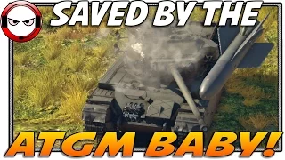 War Thunder gameplay - STRV 81 anti tank missiles!