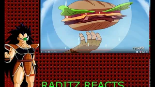 Raditz Reacts to Goku makes a Sandwich - Super Sandwich!!