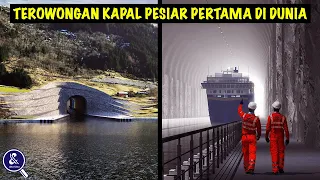 MENAKJUBKAN.!! NORWEGIA MEMBUAT TEROWONGAN KAPAL PESIAR PERTAMA DI DUNIA