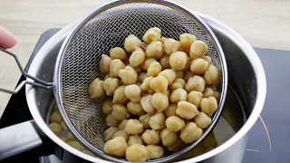 Easy Chickpea Recipe | How to Cook Dried Chickpeas | Boiled Chickpeas