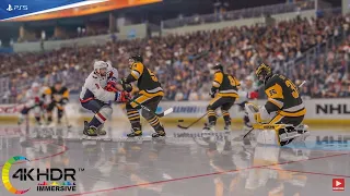 NHL 22 Game of the Year? Shootout! OT! Goals! Washington Capitals vs Pittsburgh Penguins 4K! PS5