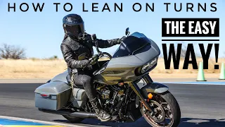 The EASIEST Way To Lean Your Motorcycle On Turns!