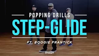 How To Step-Glide In Multiple Directions Ft. Boogie Frantick | Dance Tutorials | STEEZY.CO