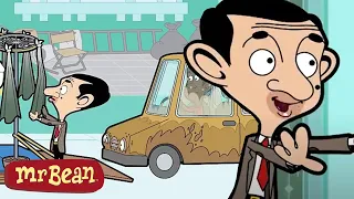 Car WASH | Mr Bean Animated | Funny Clips | Cartoons for Kids