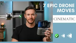 7 CINEMATIC drone moves // DJI Mini 3 Pro - Learn to film like a cinematographer