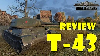 World of Tanks - T-43 Review & Gameplay