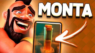 ESTE ES EL MEJOR MAZO DE MONTAPUERCOS🤯ACTUALMENTE VUELVE LOCOS A SUS RIVALES!! CLASH ROYALE