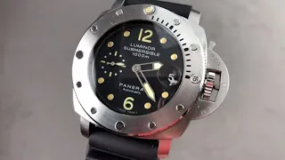 Panerai Luminor 1950 Submersible PAM 243 Tritium Dial Panerai Watch Review