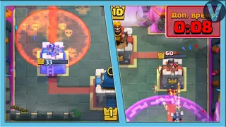 BEST FIGHTS IN 1 LVL! 1 LVL AND LADDER IN 4800 TROPHIES / CLASH ROYALE