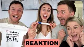 Sie sagt ihm, dass sie schwanger ist 🥹 | FitnessCouple Reaktion