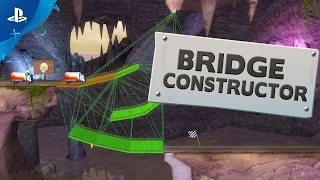 Bridge Constructor - Gameplay Trailer | PS4