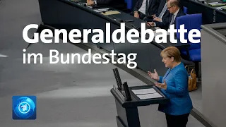 Schlagabtausch im Bundestag