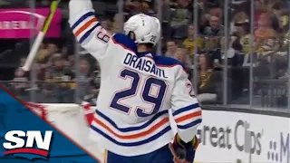 Oilers' Leon Draisaitl Does It All Himself With FOUR-GOAL Night vs. Golden Knights