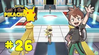 Pokemon Lets Go Pikachu And Eevee #26 - Đối Đầu Champion Trace