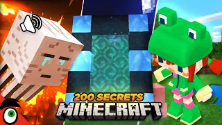 200 SECRETS sur MINECRAFT (t'en connais combien ?) ⛏