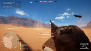 Battlefield 1 Tankgewehr M1918 Collateral Plane Snipe!?