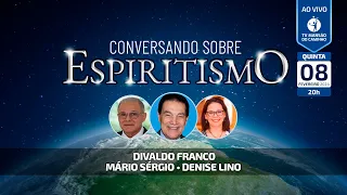 Divaldo Franco, Mário Sérgio e Denise Lino • Conversando Sobre Espiritismo