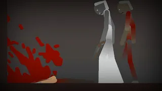 Nightmare Granny and Grandpa + Shotgun game over scene - Stickman Animation