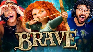 BRAVE (2012) MOVIE REACTION!! FIRST TIME WATCHING!! Merida | Full Movie Review | Disney Pixar