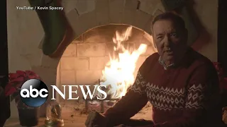 Kevin Spacey releases bizarre Christmas video message