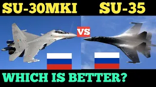 SU-35 VS SU-30 MKI FIGHTER JETS SPECIFICATIONS COMPARISON.