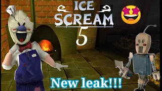 ICE SCREAM 5 OFFICIAL GAME SECRET DUMP ROOM LEAK