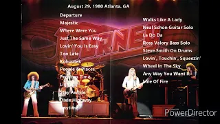 Journey Live August 29, 1980 Atlanta, GA