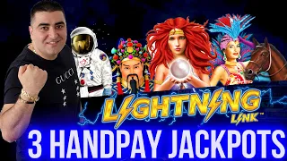 3 HANDPAY JACKPOTS On High Limit Slot Machines | Winning Jackpots In Las Vegas | SE-7 | EP-3