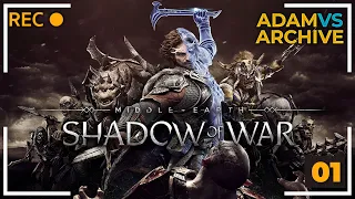 Middle-earth: Shadow of War Hardest Difficulty 100% Full Playthrough Part 1 [2019 Stream]