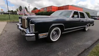 1979 Lincoln Continental Collectors Series For Sale