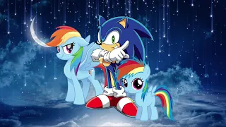 The Adventures of Sonic in Equestria Revenge of the Past Sonic,Rainbow Dash and Sondash We Are