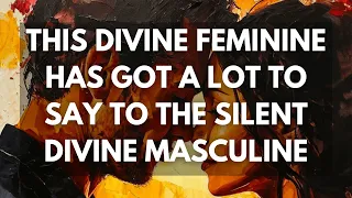 This Divine Feminine has GOT A LOT TO SAY to this SILENT Divine Masculine  🗣️❤️‍🔥