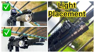 Rifle Light Placement (options)