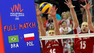 Brazil 🆚 Poland  Full Match | Men’s Volleyball Nations League 2019