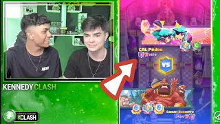 SAMUEL BASSOTTO VS PEDRO TM NA LIVE DO KENNEDY CLASH, EM BUSCA DO TOP 1 GLOBAL NO CLASH ROYALE.