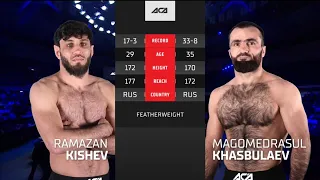 ACA 131: Рамазан Кишев vs. Магомедрасул Хасбулаев | Ramazan Kishev vs. Magomedrasul Khasbulaev