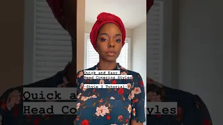 GRWM: Quick and Easy Head Covering Styles✨•Style 3 Tutorial• #grwm #modesty #headcovering #tutorial