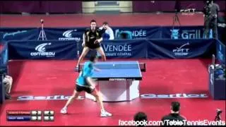 Simon Gauzy Vs Stéphane Ouaiche: 1/2 Final [France Championships 2014]