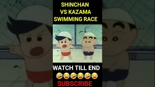 Shinchan Vs Kazama | Shinchan funny moment in hindi 🤣😂 #shorts