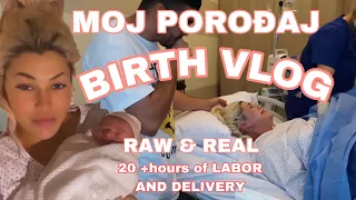 cc| BIRTH VLOG| *Raw & Real* Labor and Delivery of OUR  BABY Girl *