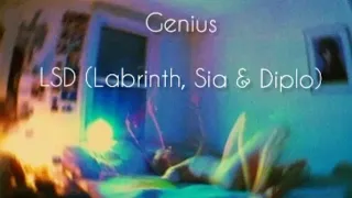 [Tradução] Genius - LSD  (Labrinth, Sia e Diplo)