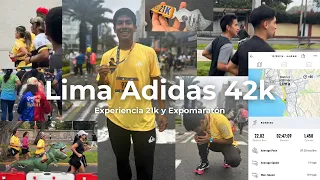 Maratón Lima Adidas 42k | Experiencia 21k y Expomaratón