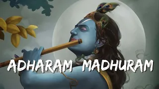 Adharam Madhuram | Madhurashtakam | Slowed + Reverb | Krishna Bhajan | Bhakti Melody