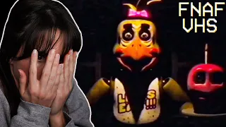 THE 10 MOST DISTURBING FNAF VHS TAPES *REACTION* | Five Nights at Freddys Analog Horror