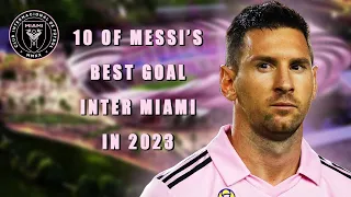 How did Messi spend last year in USA?